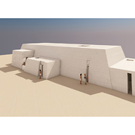 Western Cemetery model: Site: Giza; View: G 2155 (model)